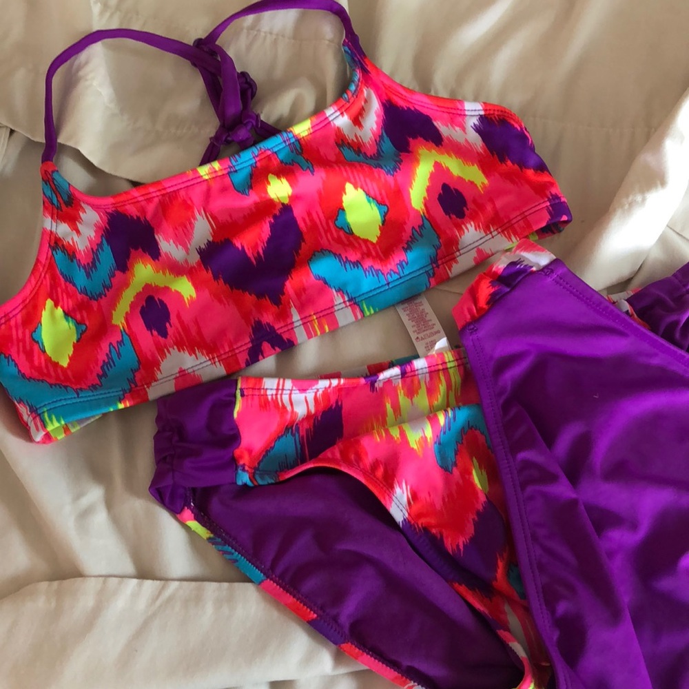 3 pc Justice swimsuit